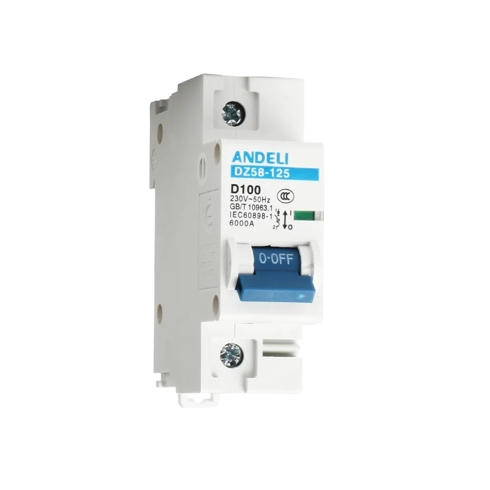 Empaque y especificaciones de la serie DZ58-125