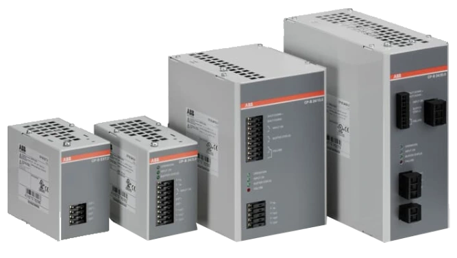 Módulo de búfer ABB CP-B sin baterías con ultra-condensadores para carril DIN