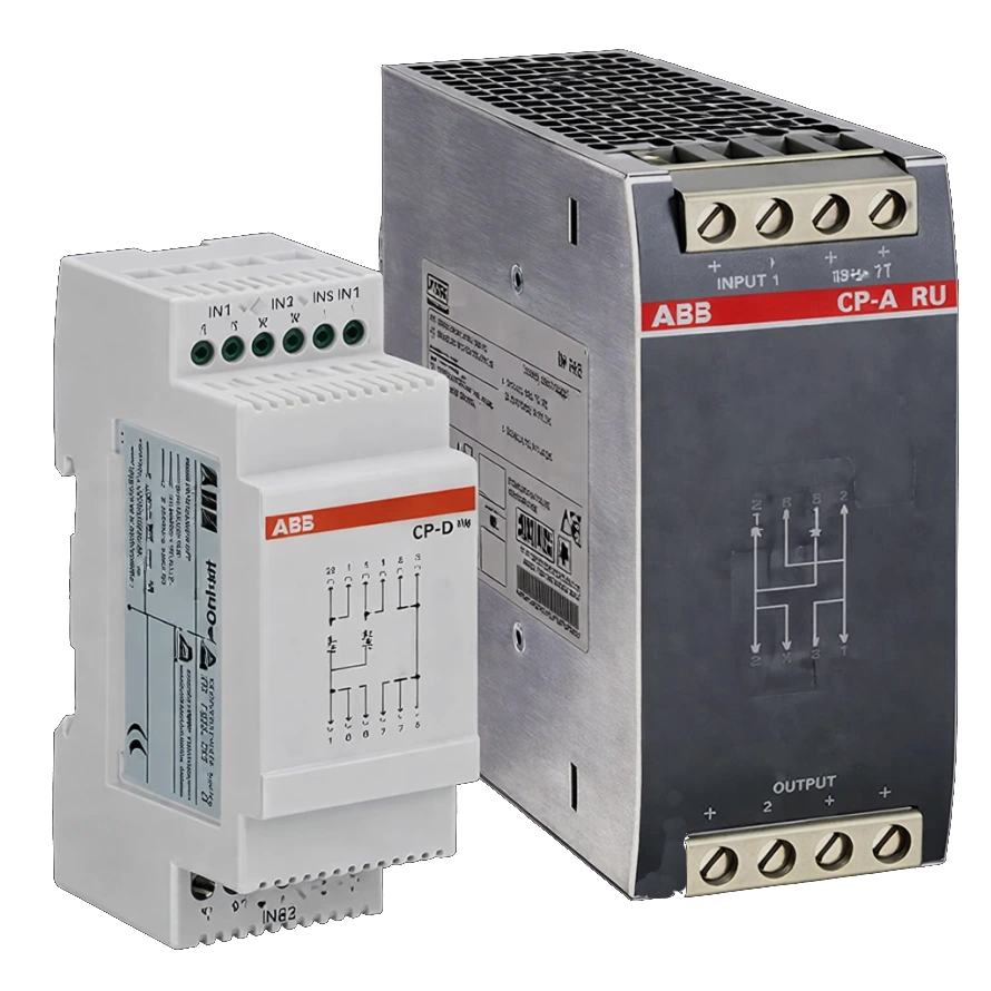 Unidad de redundancia ABB CP-A RU para desacoplamiento de fuentes de alimentación 24V