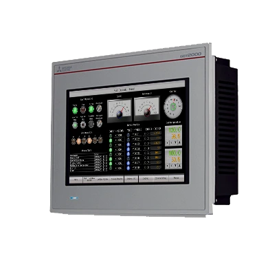 Pantalla HMI Mitsubishi GT25 Rugged con protección IP66/IP67, diseñada para intemperie, vibración y altas temperaturas