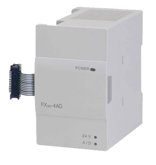 Bloque de entrada analógica FX3U-4AD de alta resolución para PLC Mitsubishi FX3U