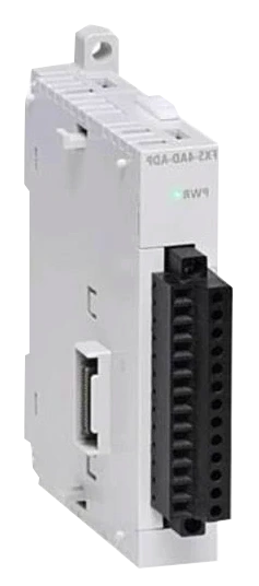 Adaptador lateral de entrada analógica FX5-4AD-ADP de 4 canales y 14 bits