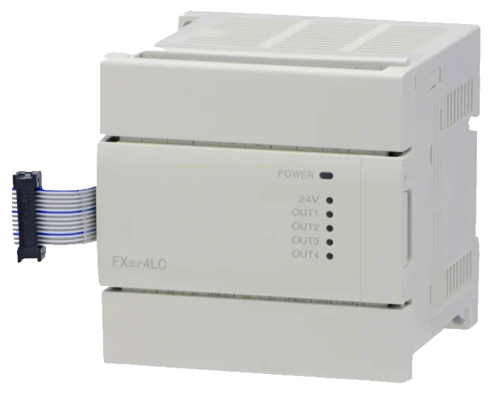 Módulo de control de temperatura FX3U-4LC para integración en sistemas FX5