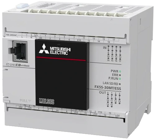 CPU FX5S de gama de entrada con soporte para 8 canales de conteo hasta 100 kHz