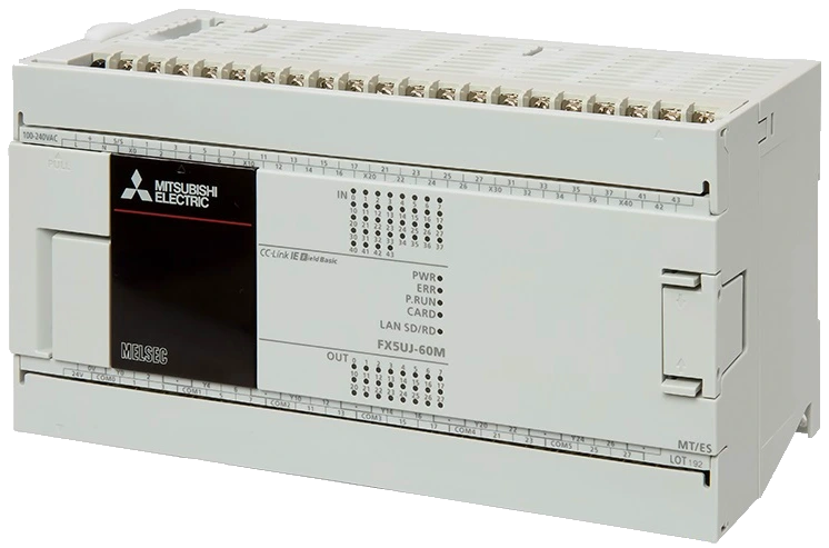 Módulo de CPU FX5UJ con 8 canales integrados para captura y medición de pulsos