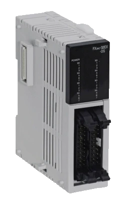 Bloque de extensión de 32 entradas compactas FX2NC-32EX para serie FX3UC