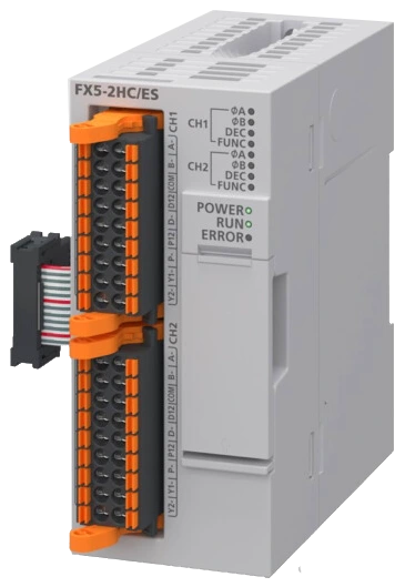 Módulo de expansión FX5-2HC/ES para conteo de alta frecuencia hasta 2 MHz con entradas diferenciales