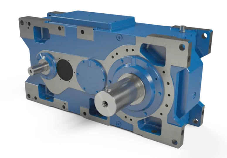 Reductor industrial MAXXDRIVE XD NORD de ejes paralelos para mecanismos de elevación y alto torque