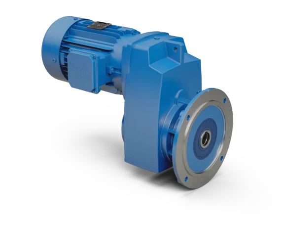 Motorreductor de ejes paralelos UNICASE NORD Drivesystems con diseño compacto y cárter monobloque industrial