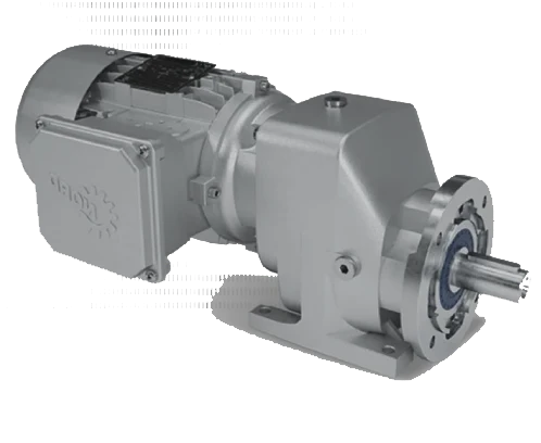Detalle de construcción innovadora del motorreductor NORDBLOC.1 NORD