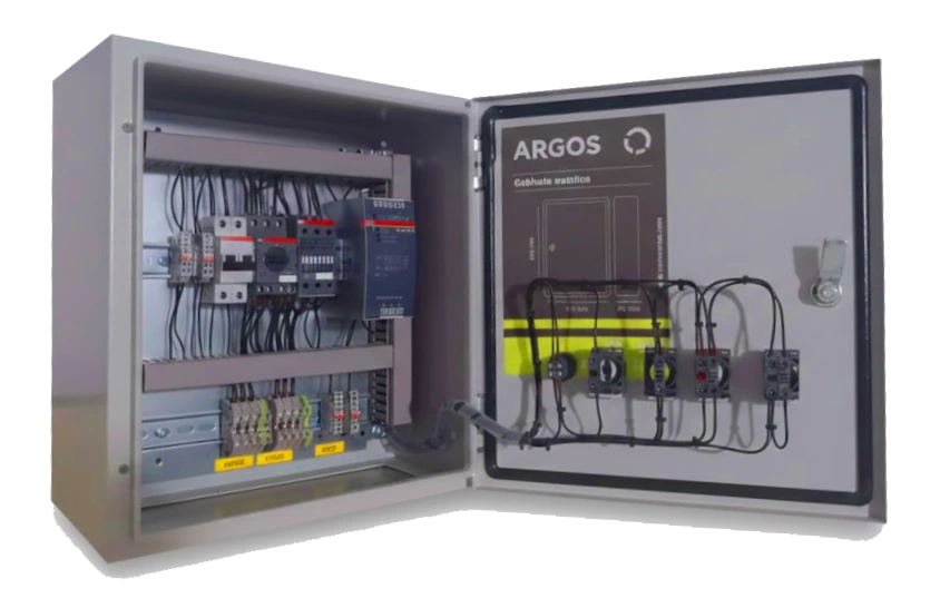 Tablero eléctrico SAGAMOTTION para arranque a tensión plena de motores industriales, control directo y protección básica