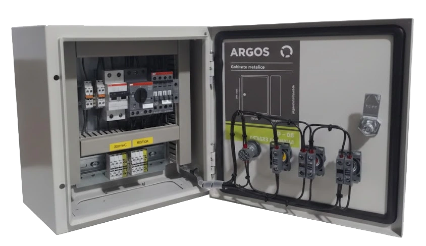 Tablero de protección contra sobrecarga y baja carga SAGAMOTTION con monitor de potencia Emotron