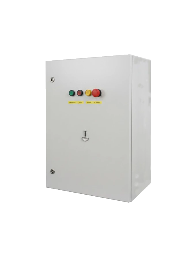 Tablero eléctrico SAGAMOTTION con arranque reversible a tensión plena para motores industriales, inversión segura de giro