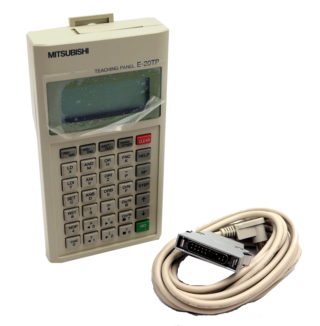 Panel de programación y enseñanza E-20TP-SET0 para unidades GM de posicionamiento